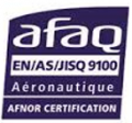 EN9100 Certifié depuis 2005