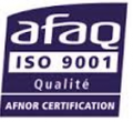 ISO9001 Certifié depuis 1999