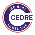 Certification ISO 9001 label RSE CEDRE ISO 9001 v3.1 Label RSE