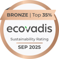 Logo Ecovadis Bronze 2025