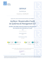 Auditrice ISO 9001