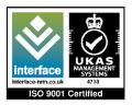 ISO 9001 - UKAS certified ISO 9001