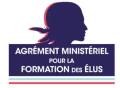 Agrément du Ministère pour la formation des élus logo_cnfel